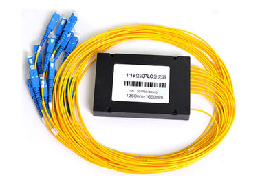 1x16 Plc Fiber Optic Splitter, fiber optic splitter box for fiber optic cable
