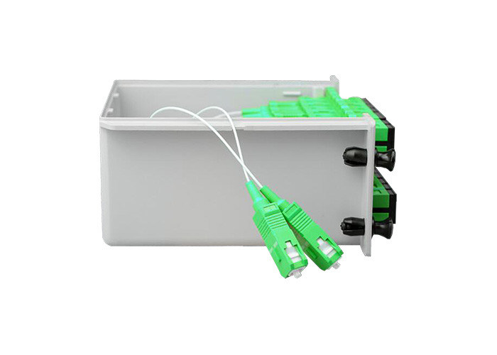 SC APC 1x16 Splitter Box สำหรับสายไฟเบอร์ออปติก, Cassette Plc Fiber ...