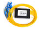 SC APC  1x16 Plc Splitter, 1x8 fiber optic plc splitter, fiber plc splitter
