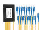 1x16 SC APC/SC UPC Single Mode Fiber Optic Cable Box, 1x16 Plc Splitter
