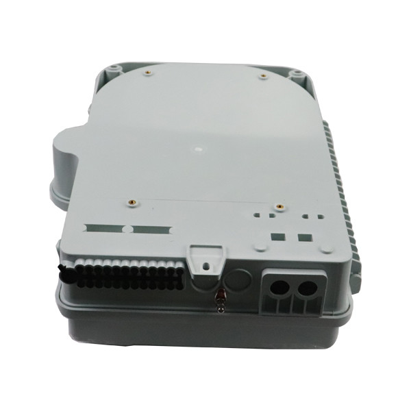 FTTH China 24 Port Fiber Optic Termination ผู้ค้าส่งกล่อง ABS IP65 Wall / Pole Method 2