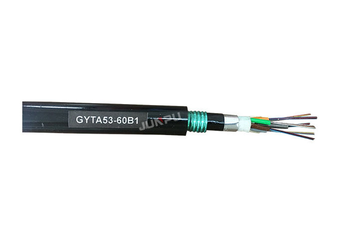 1 2 4 Core FTTH Fiber Opticl Drop Cable ในร่ม / กลางแจ้ง G657A1 G652D G657A2 1